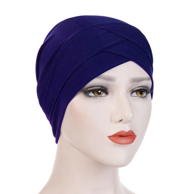 Dark Blue ZigZag Cap