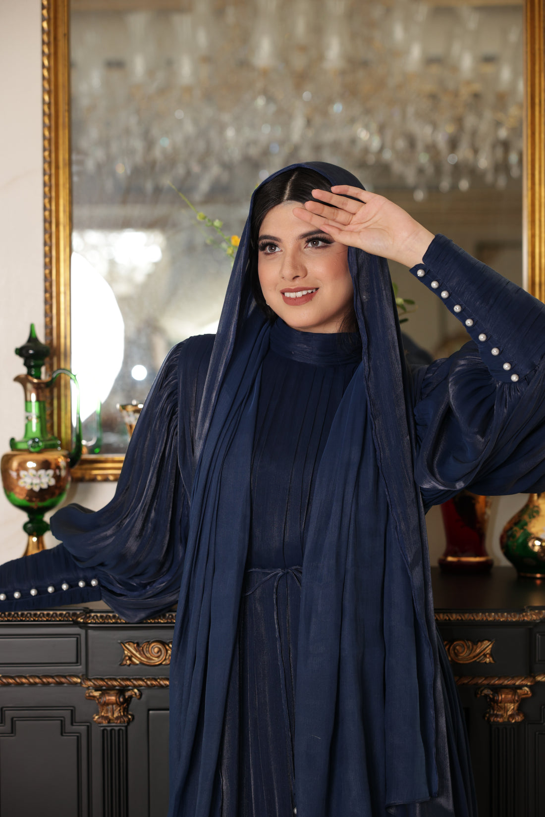 Big Kuff Organza Abaya