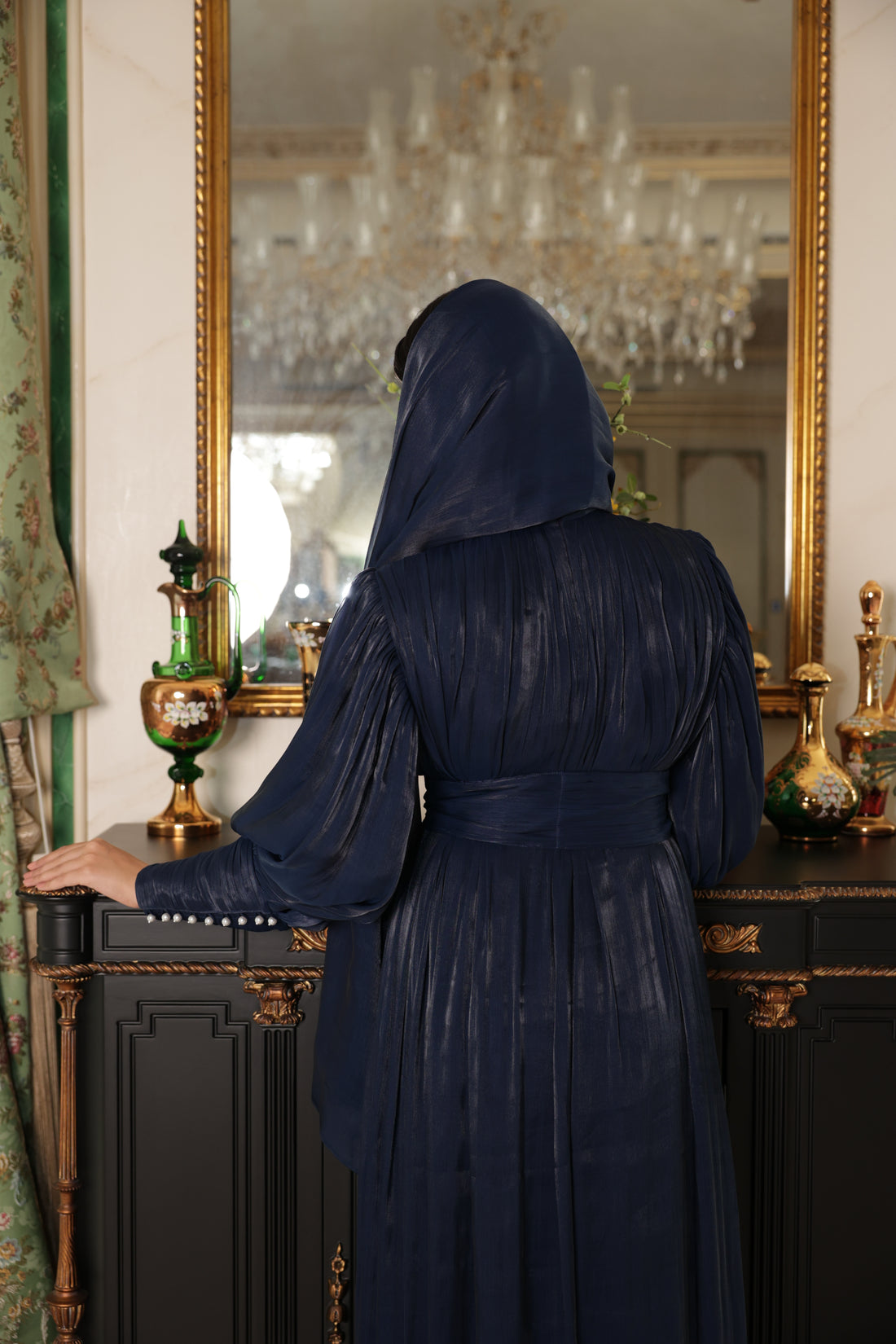 Big Kuff Organza Abaya