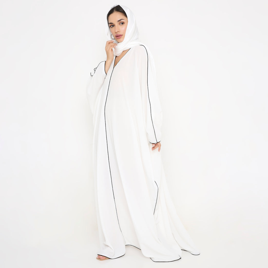 Butterfly Kaftan Abaya-SK27